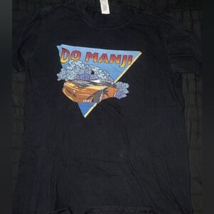 Gildan Black Graphic T-Shirt